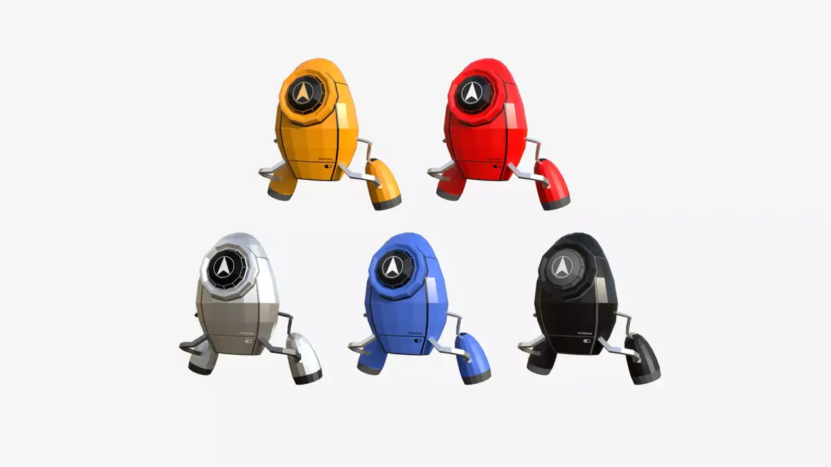 05 Jetpack Low Poly I  Collection - SciFi Character Design purchase