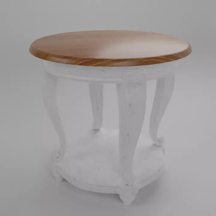 Table Vintage Free 3D model