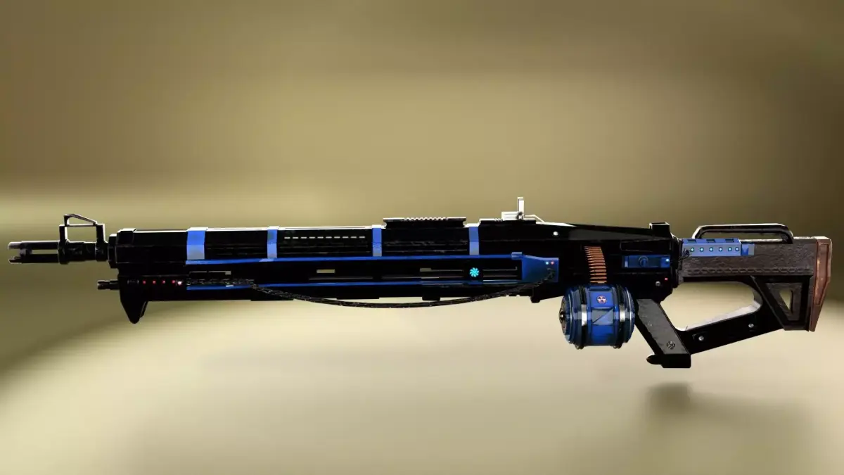 ThunderLord-HeavyGun Low-poly 3D model