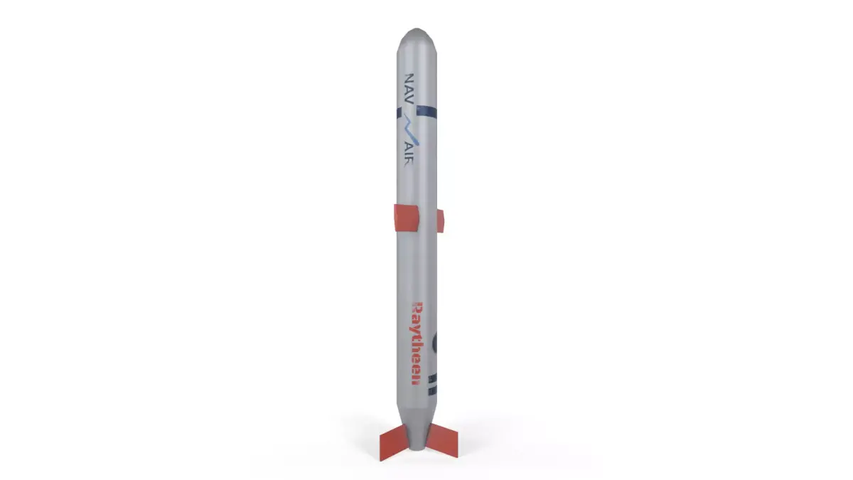 Tomahawk Cruise Missile Low-poly 3D model