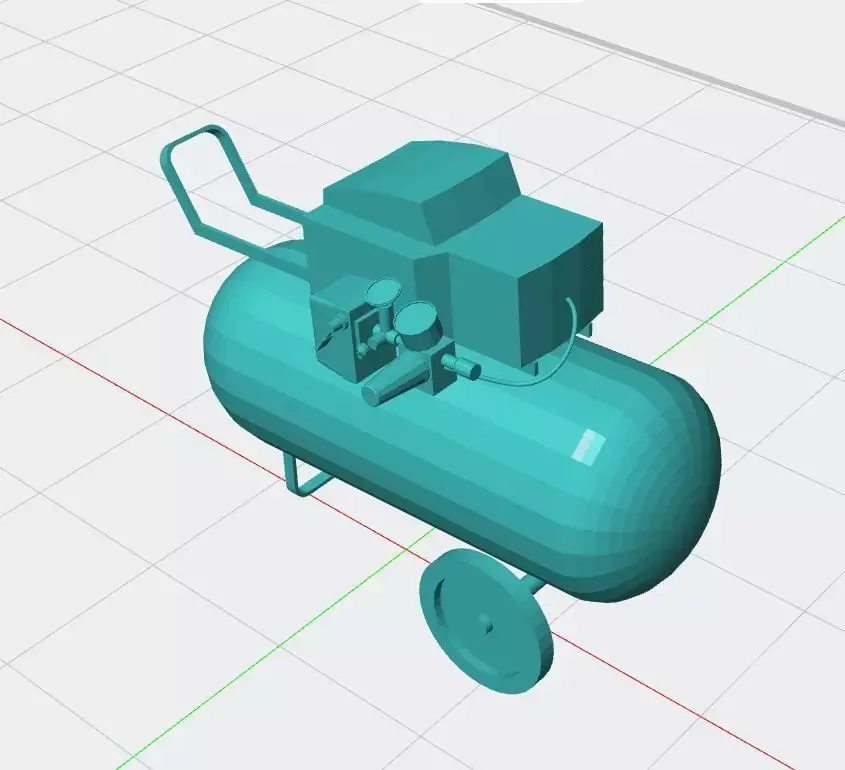 Air Compressor 3D print model purchase