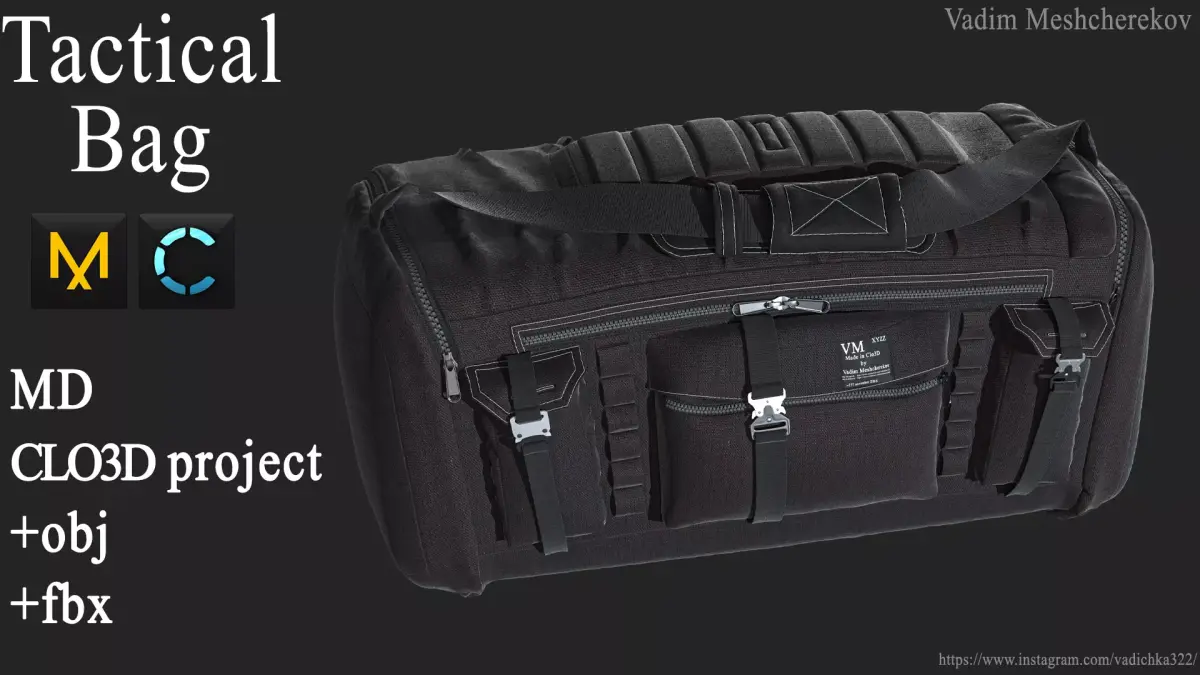 Tactical Bag 3D model