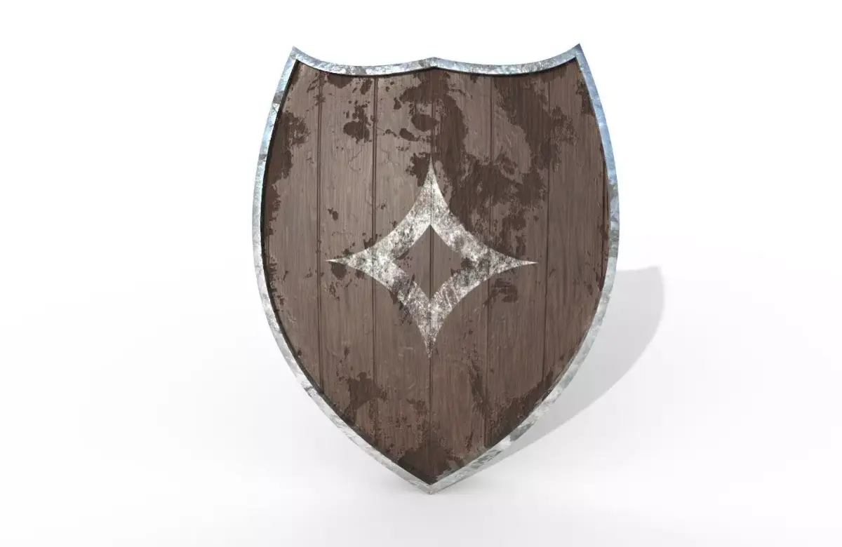 Shield 05 Low-poly 3D model purchase