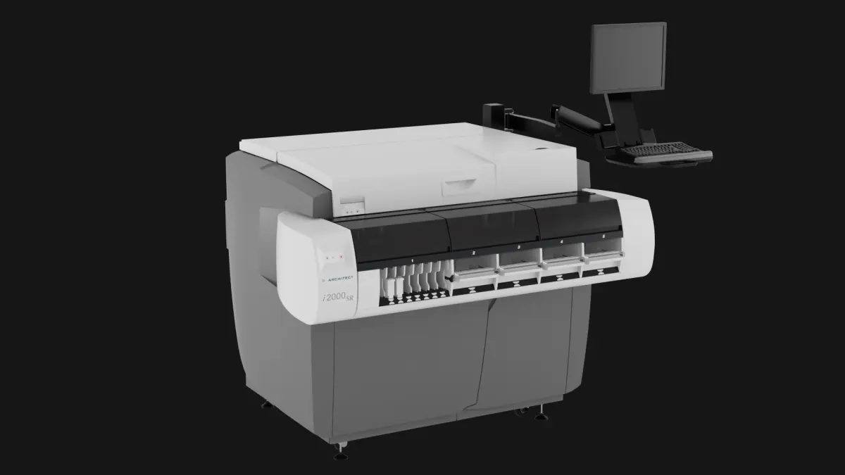 Abbott Architect i2000SR Immunoassay Analyzer 3D model