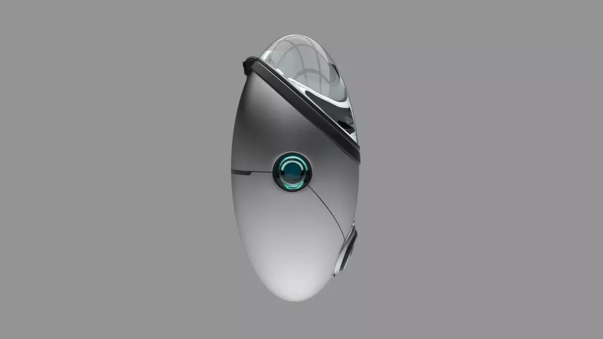 can scifi egg scifi 3D model 3D model