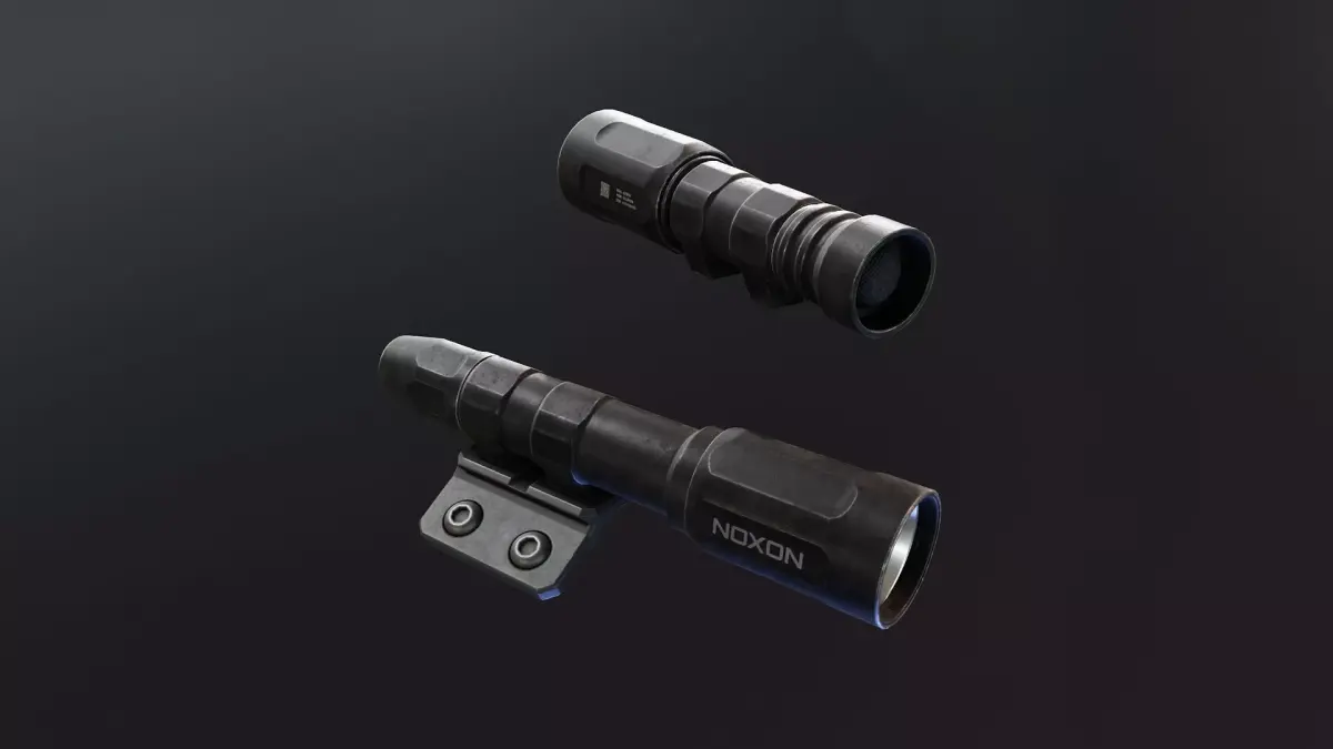 Noxon Havok Flashlight Low-poly 3D model