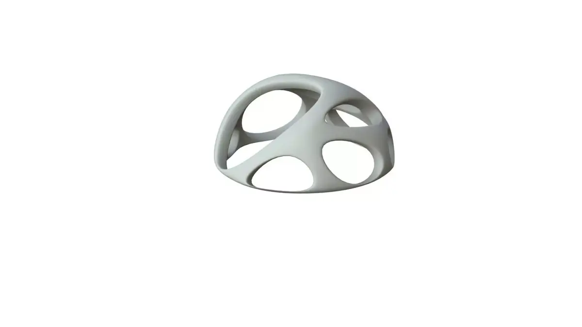 SciFi Cube Object No 55137 Low Poly Shape Low-poly 3D model