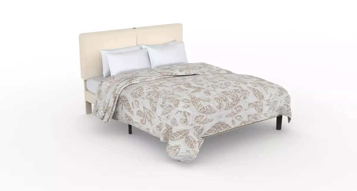 king bed Low-poly 3D model get