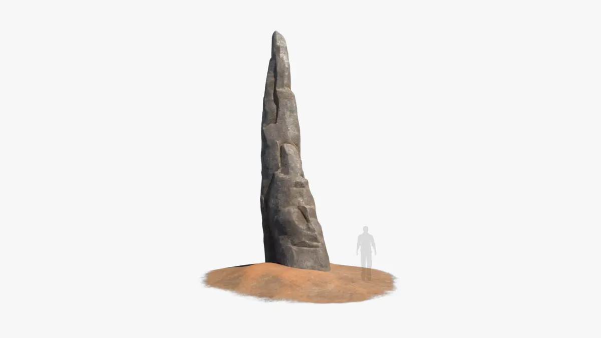 Rock V50 3D model