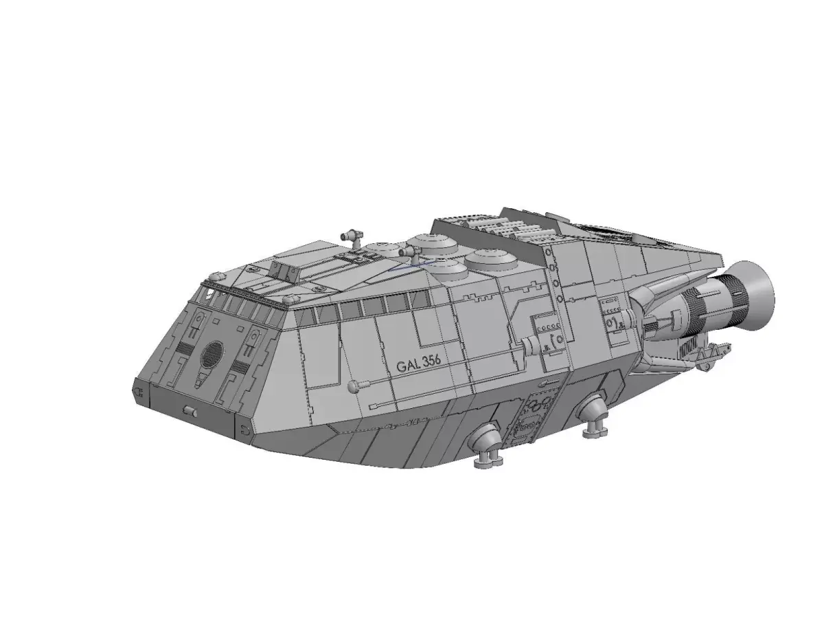 Shuttle Mark I 3D print model