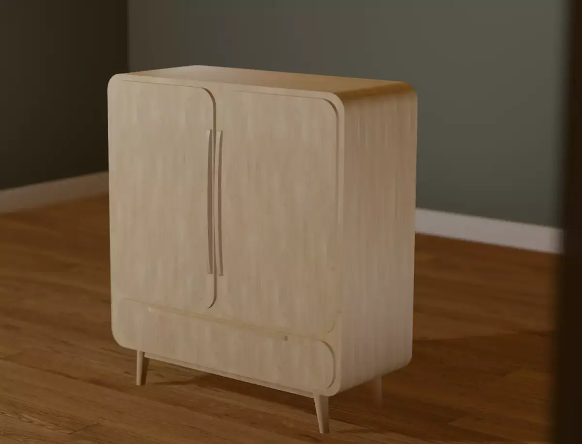 Susie Cabinet by Path Design Free 3D model