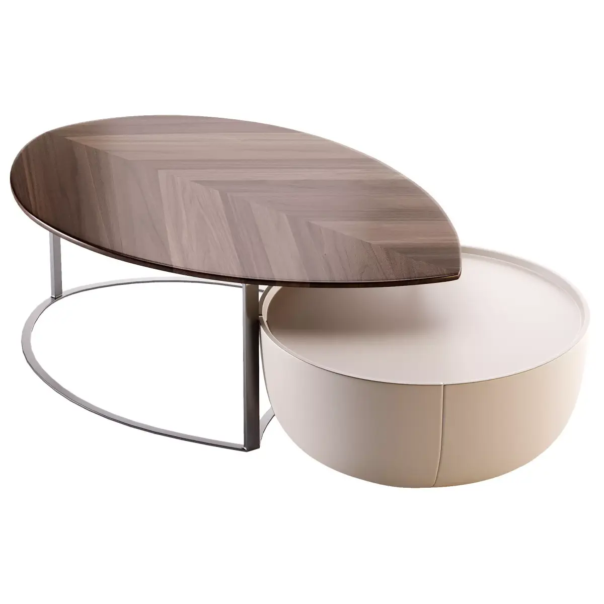 Marshall Wooden Coffee Table 3D model