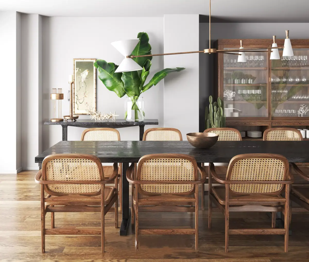 Modern Nordic Restaurant Free 3D model