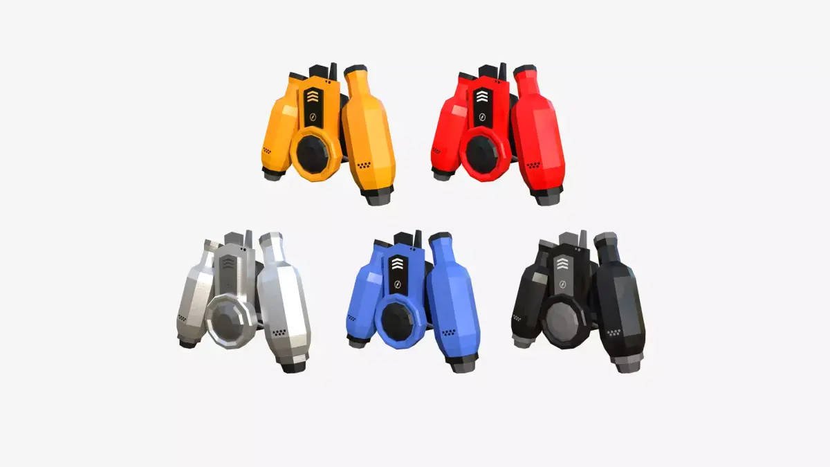 05 Jetpack Low Poly H Collection - SciFi Character Design purchase