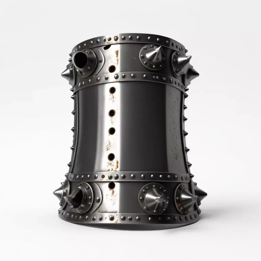 Damaged Steel Gauntlet 3D Model 3D model