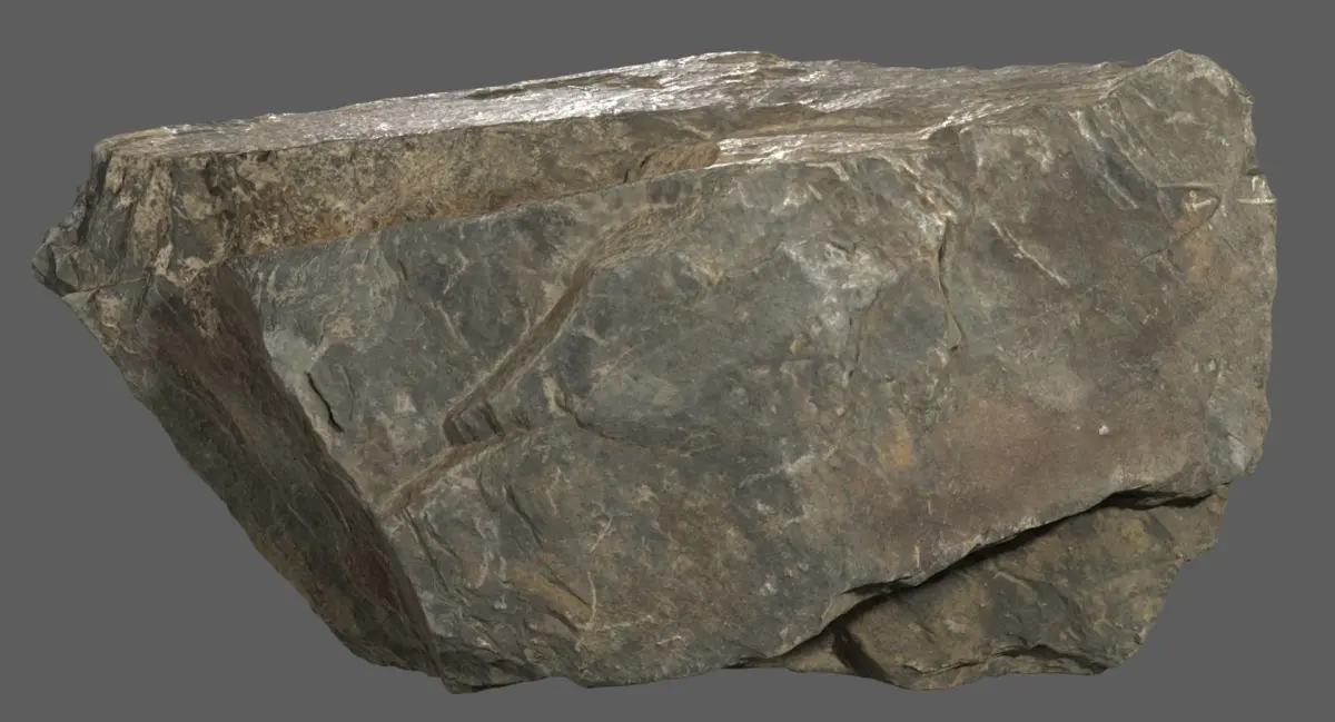 Scanned Cliff Rock 53 3D model