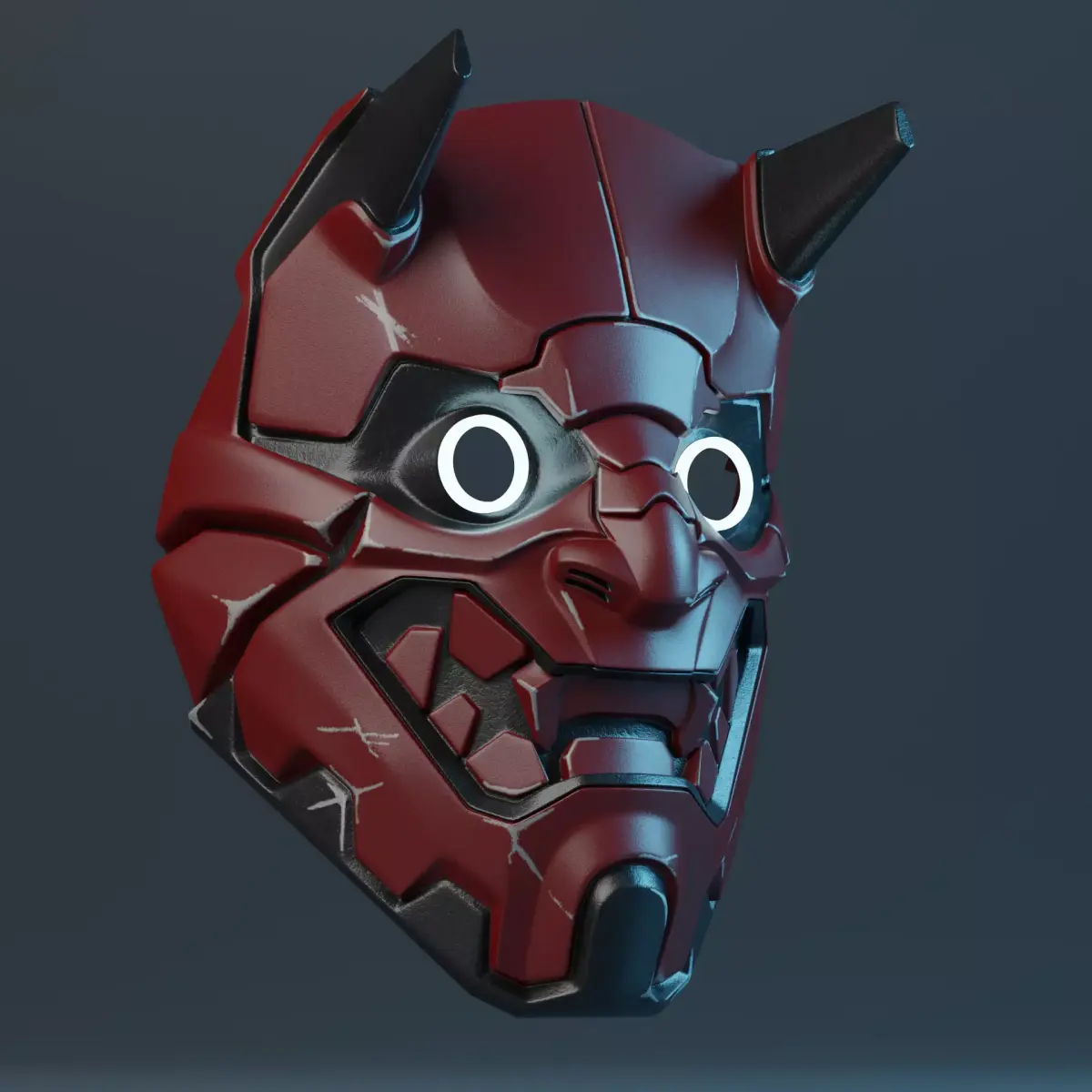 Cyberpunk Cat Mask 3D print model