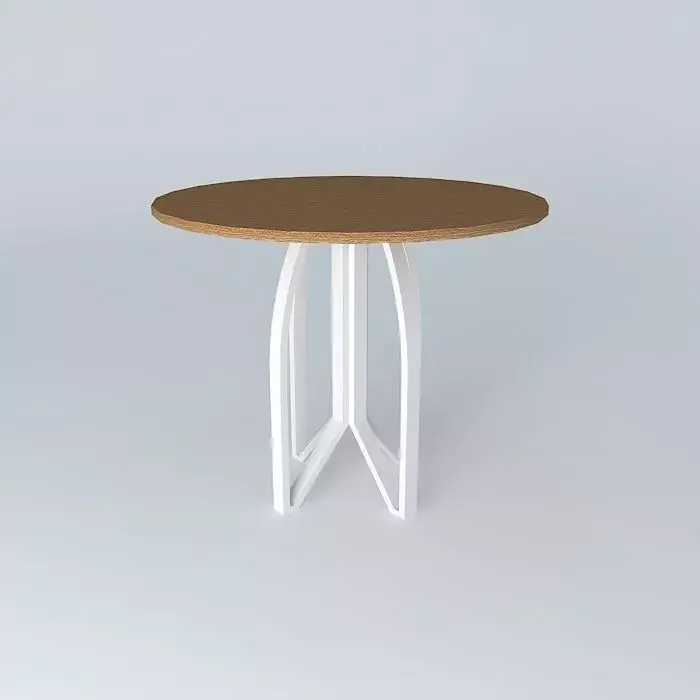 Small dinner table Free 3D model