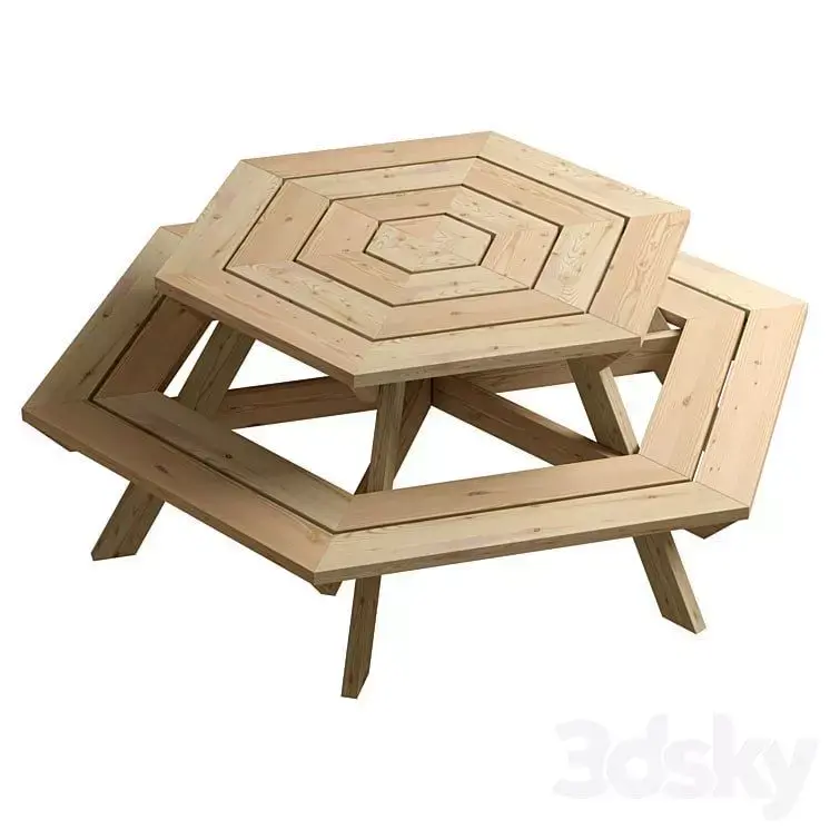 Garden Chairs  3D model