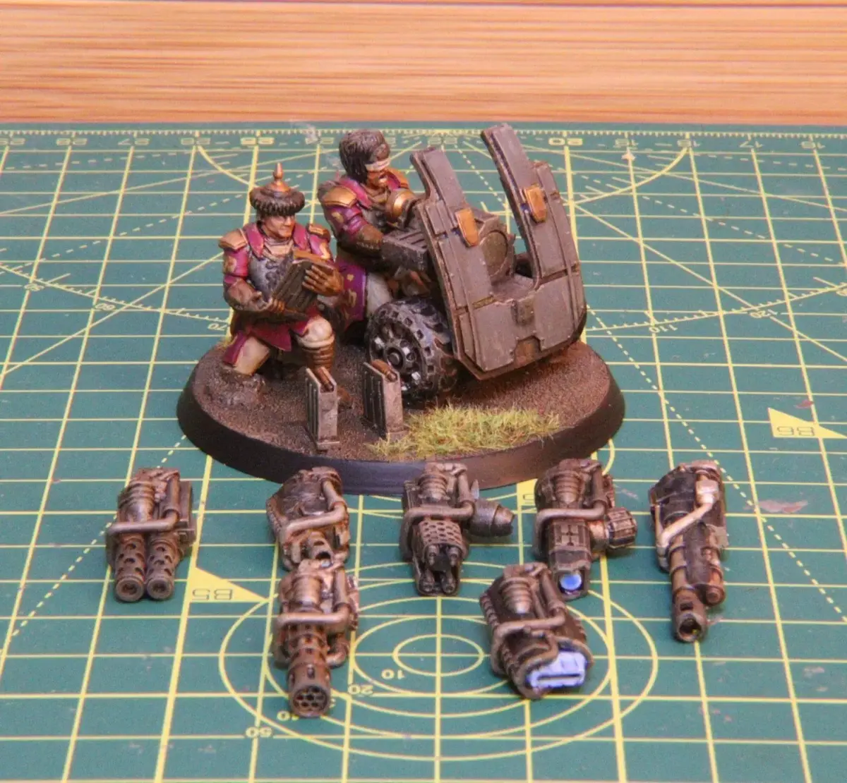 Exalted Scions - Heavy Weapons Teams 3D print model