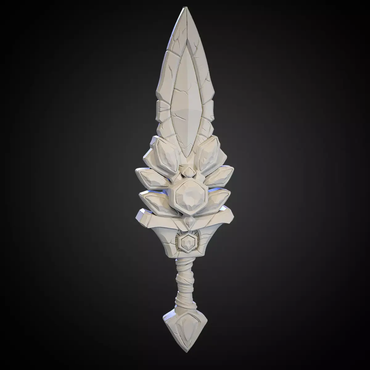 Stylized Sword 04 3D model