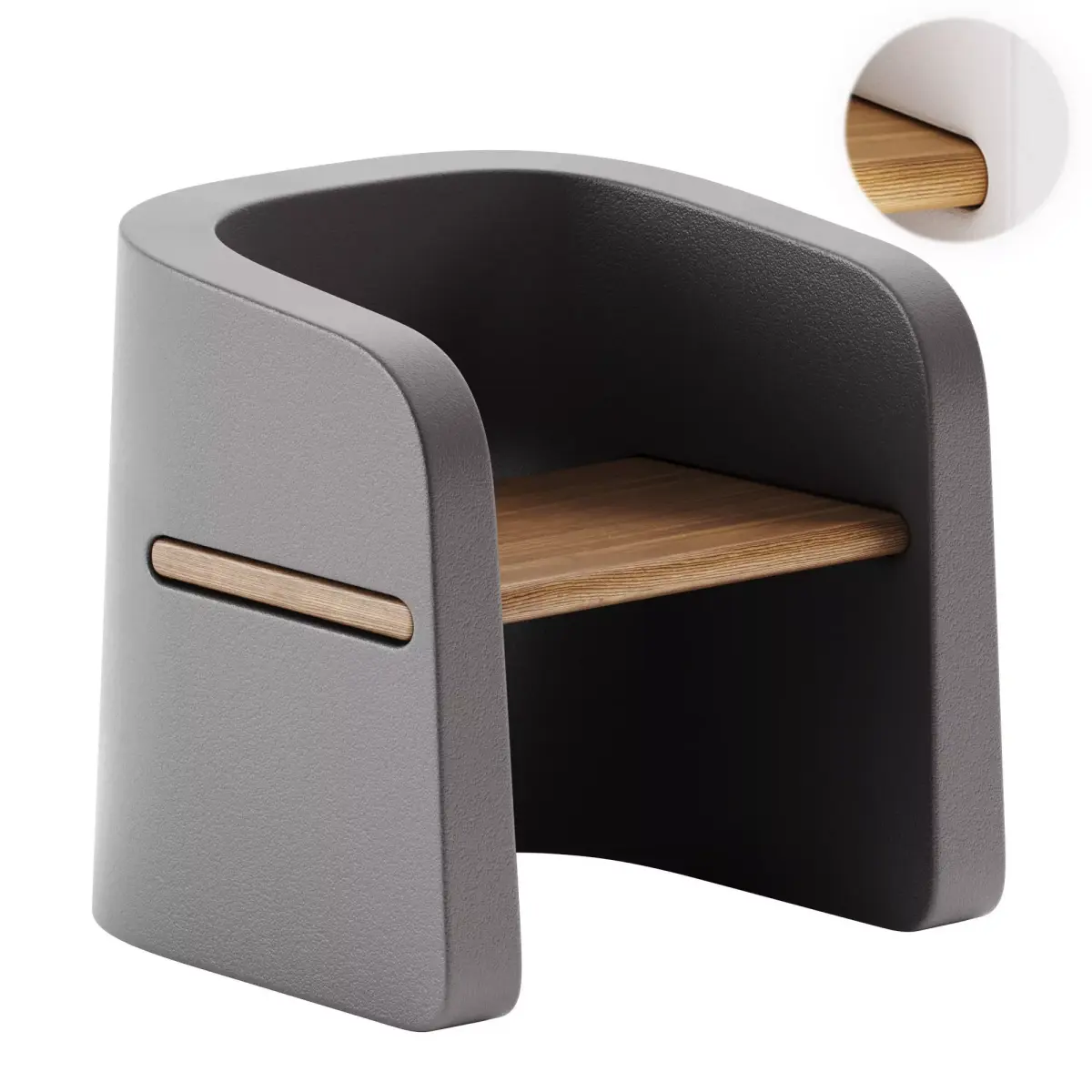 Talea Chair by Plust 3D model