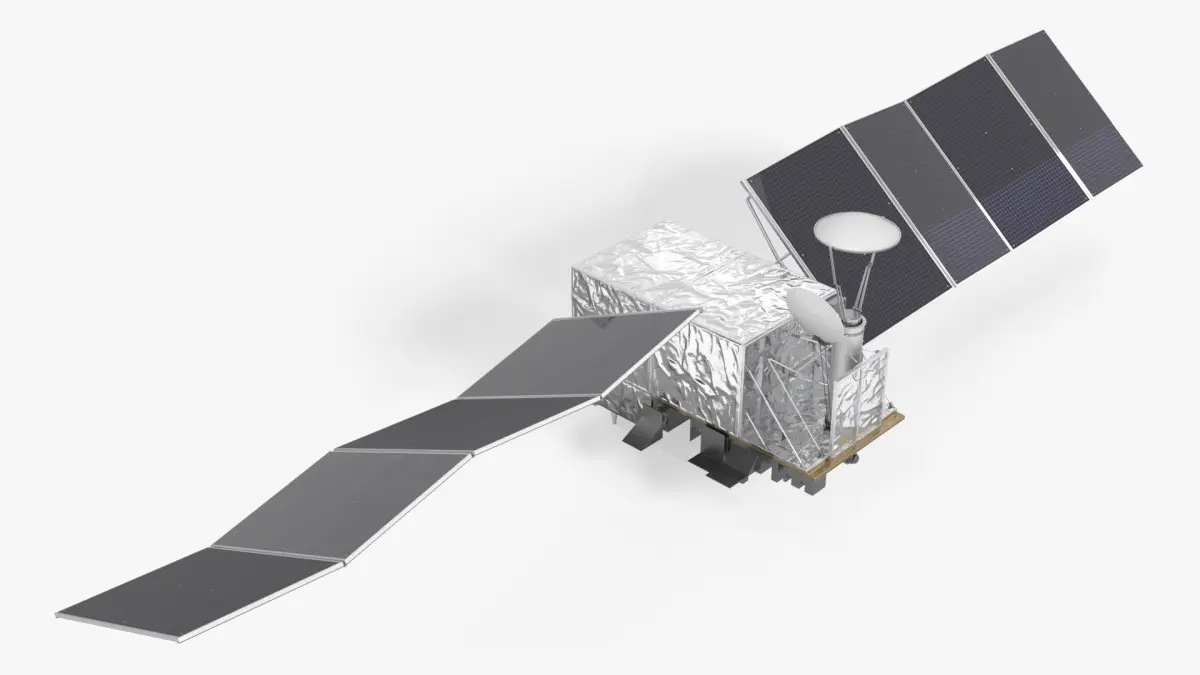 Meteorological Satellite 3D model