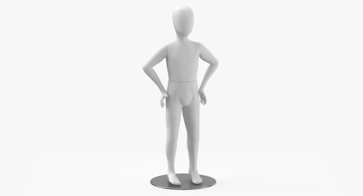 Clothing Mannequins Modular 07 3D model