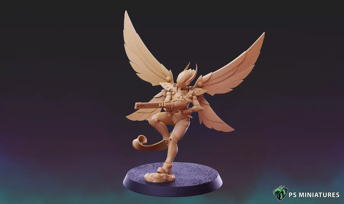 Galaxy Elves - Male Vengeful Wasps Pose 3 3D print model