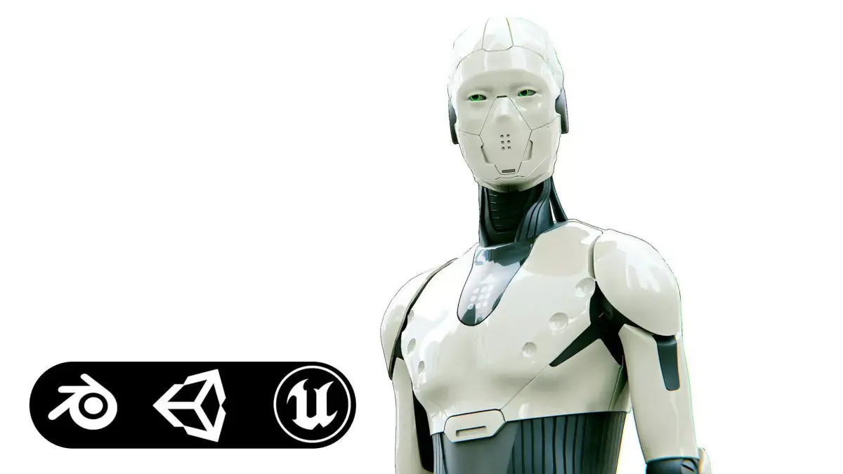 i-HOMO 01   Rigged for Unreal Engine - Unity - MIXAMO  3D model