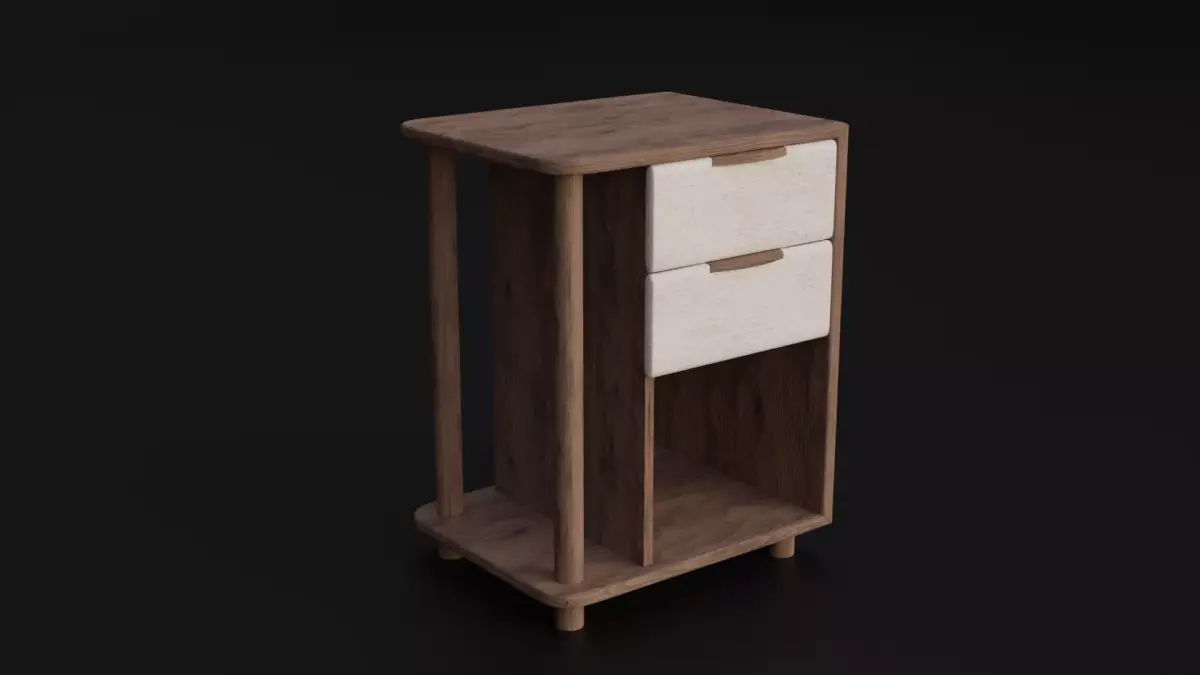 Modern Beside Table Free 3D model