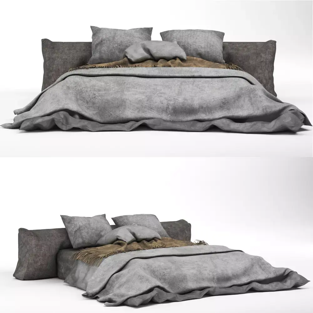 Double Bed  Free 3D model