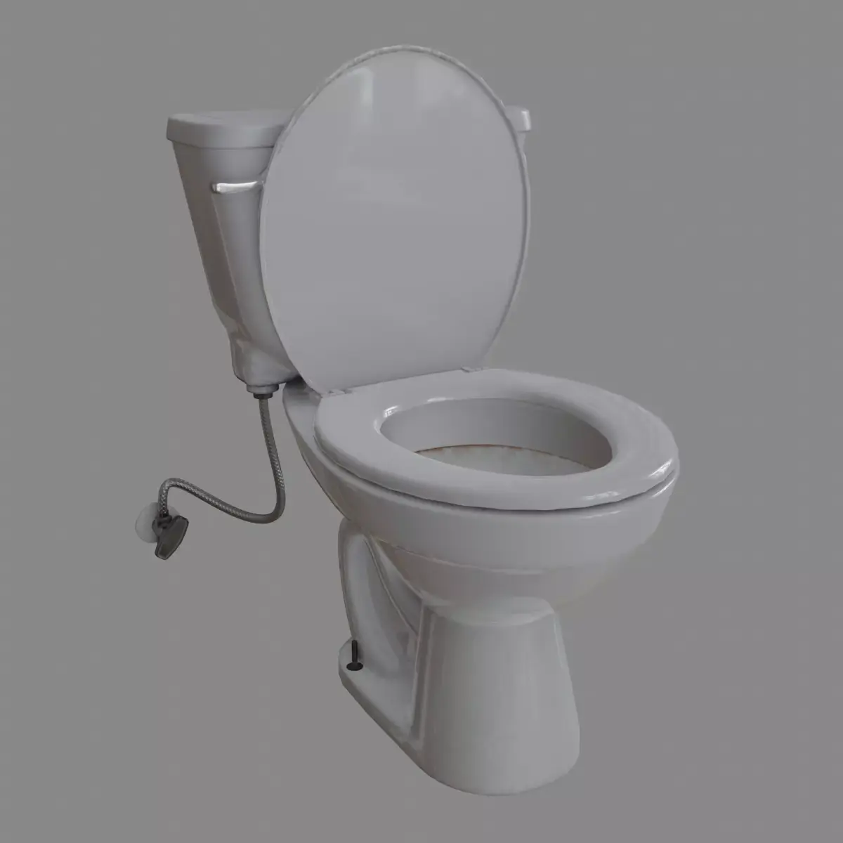 Toilet Free low-poly 3D model buy