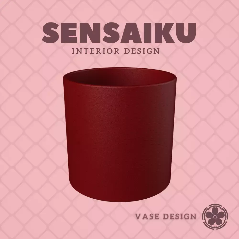 01 Circle V1 Custom Vase Design - Ikebana Home Decoration 3D print model