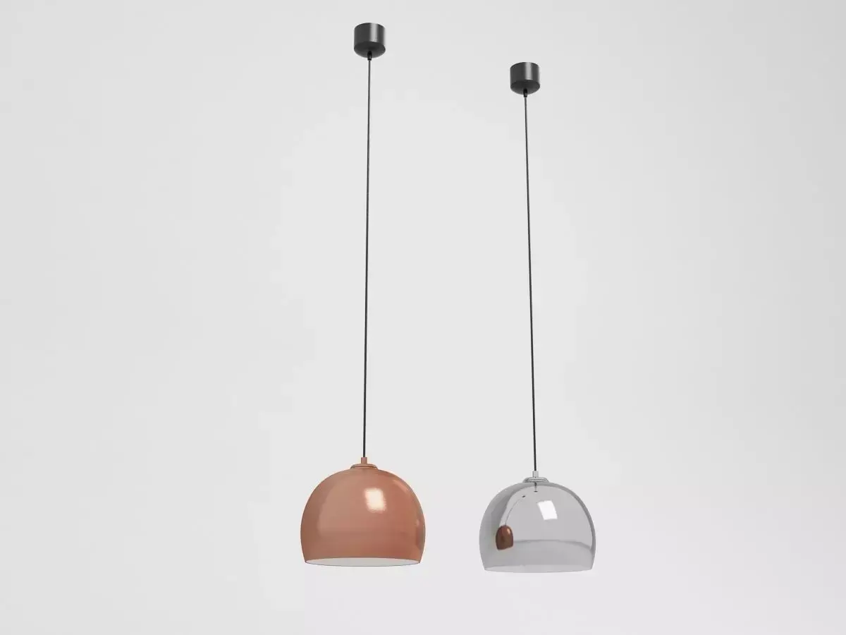 Big glow Lamp Free 3D model