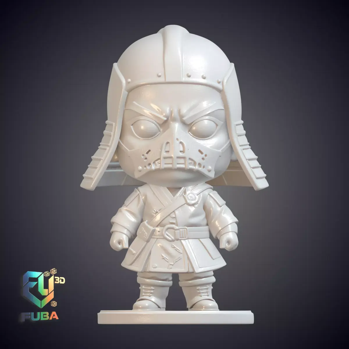 Chibi Samurai Statue PM-793 3D print model