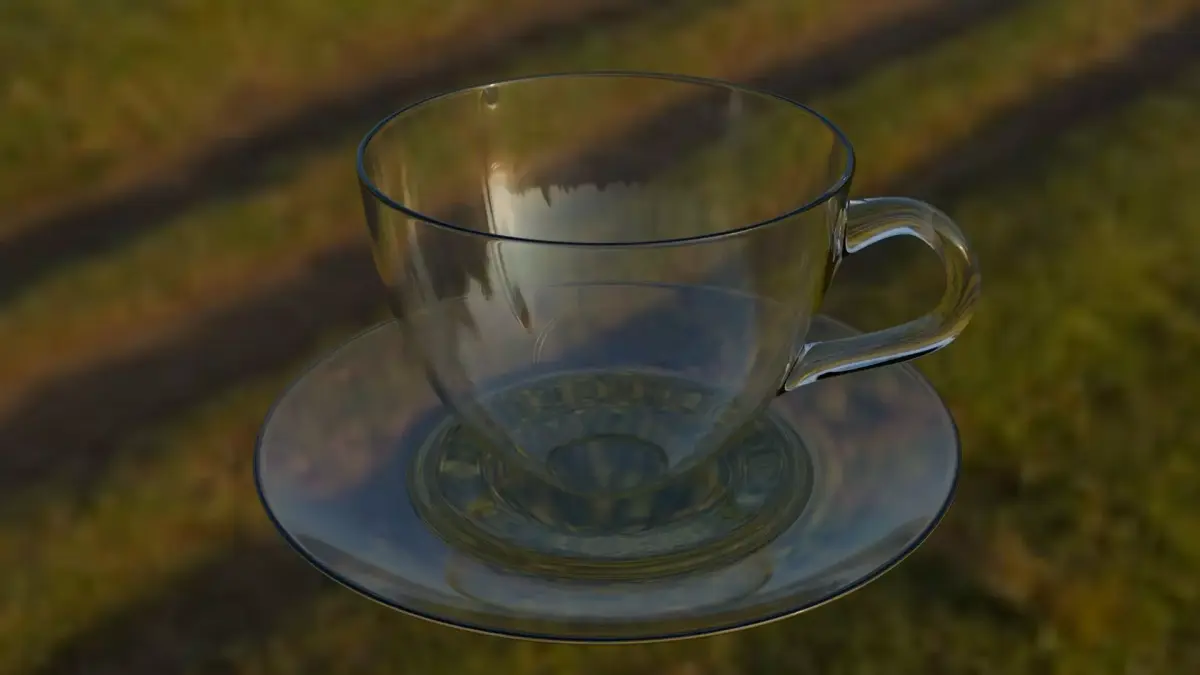 Glass Cup 3D model buy