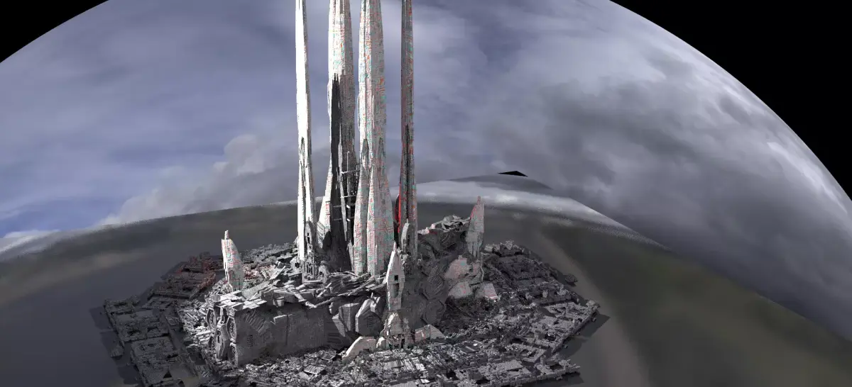 Star Base System towers 3D model