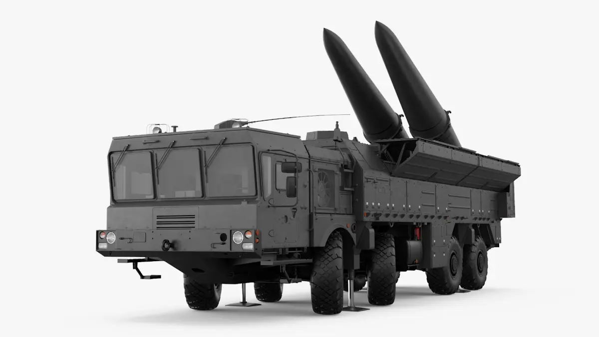 Military Missile Tactical Truck Rigged for Maya 3D model purchase