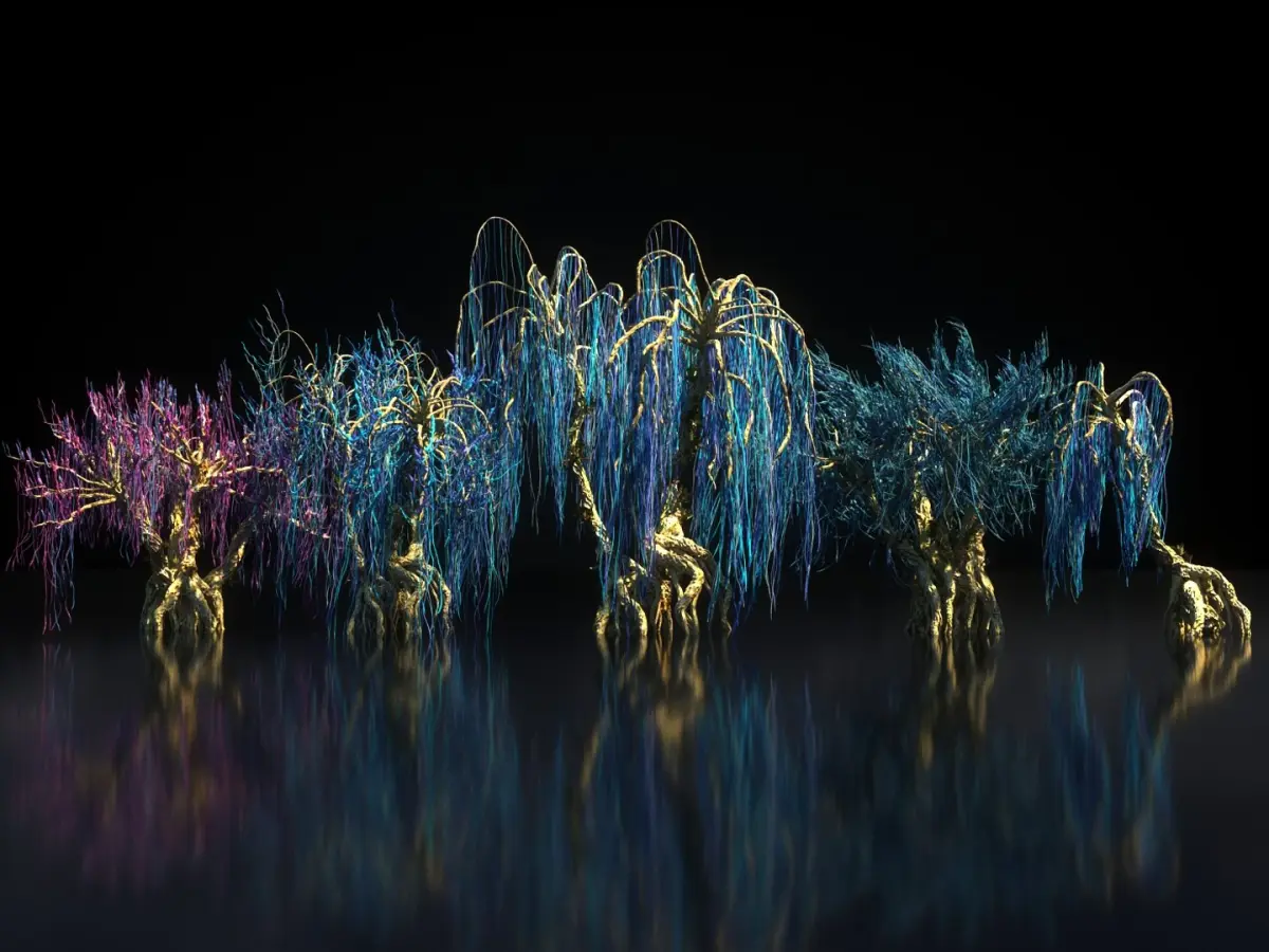 Avatar Tree Animated Pack 3D model
