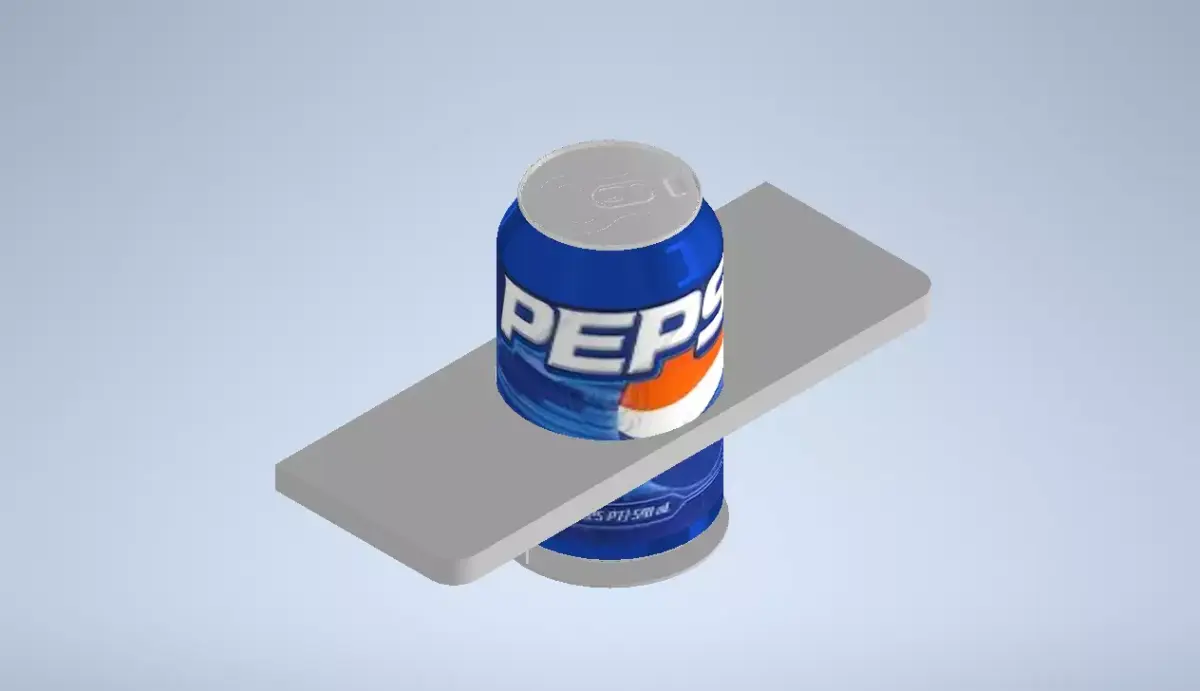 mini shelf with can holder Free 3D print model