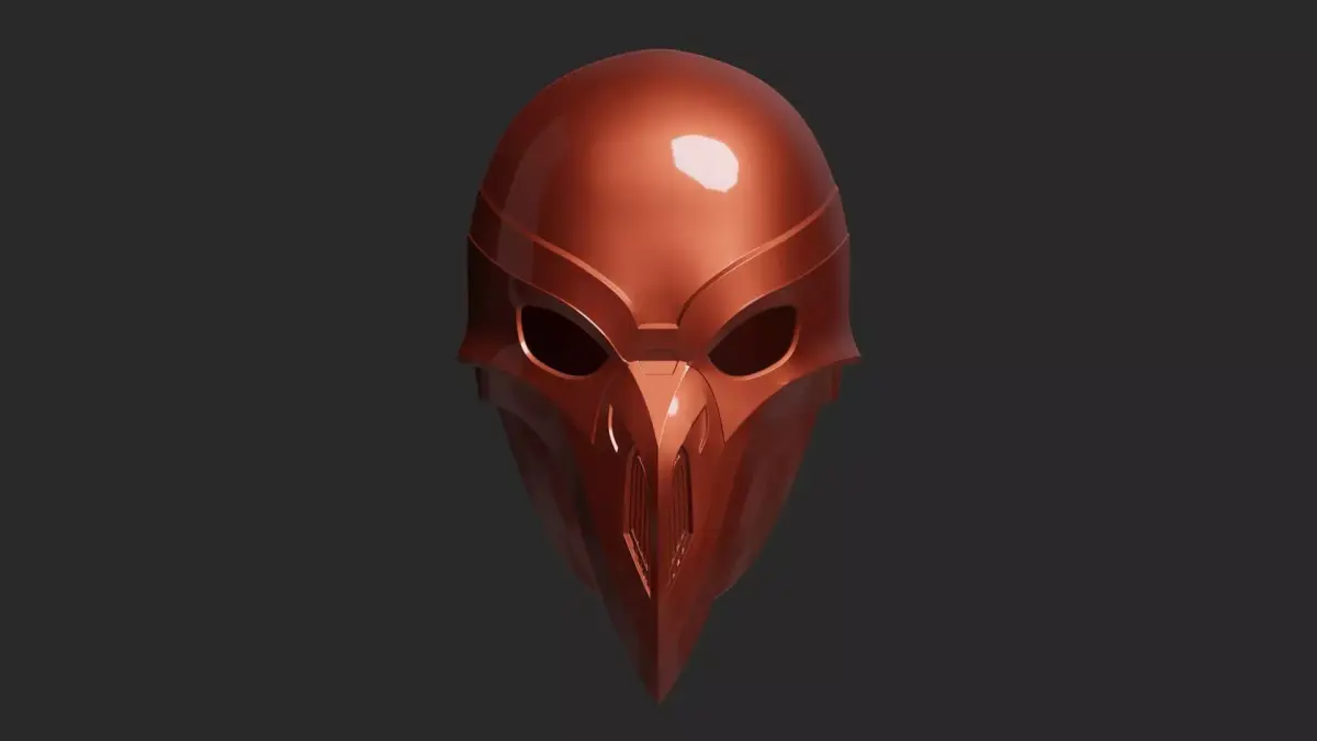 Jedi Mask 3D print model