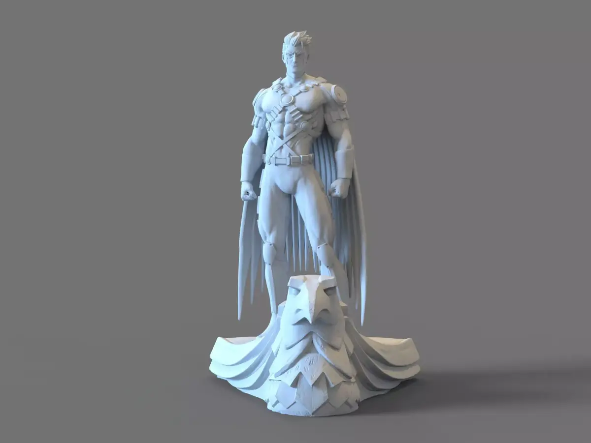 Red robin from Batman DC ComicsSTL files for 3d printing 3D print model