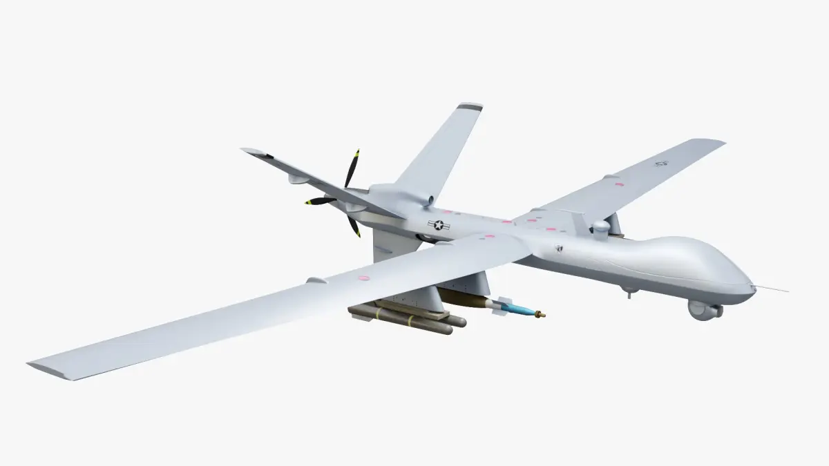 MQ-9 Reaper 3D model buy
