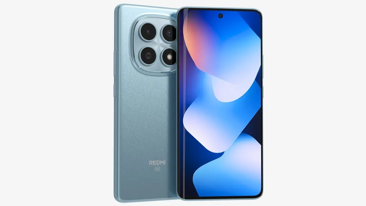 Xiaomi Redmi Note 15 5G Blue 3D model