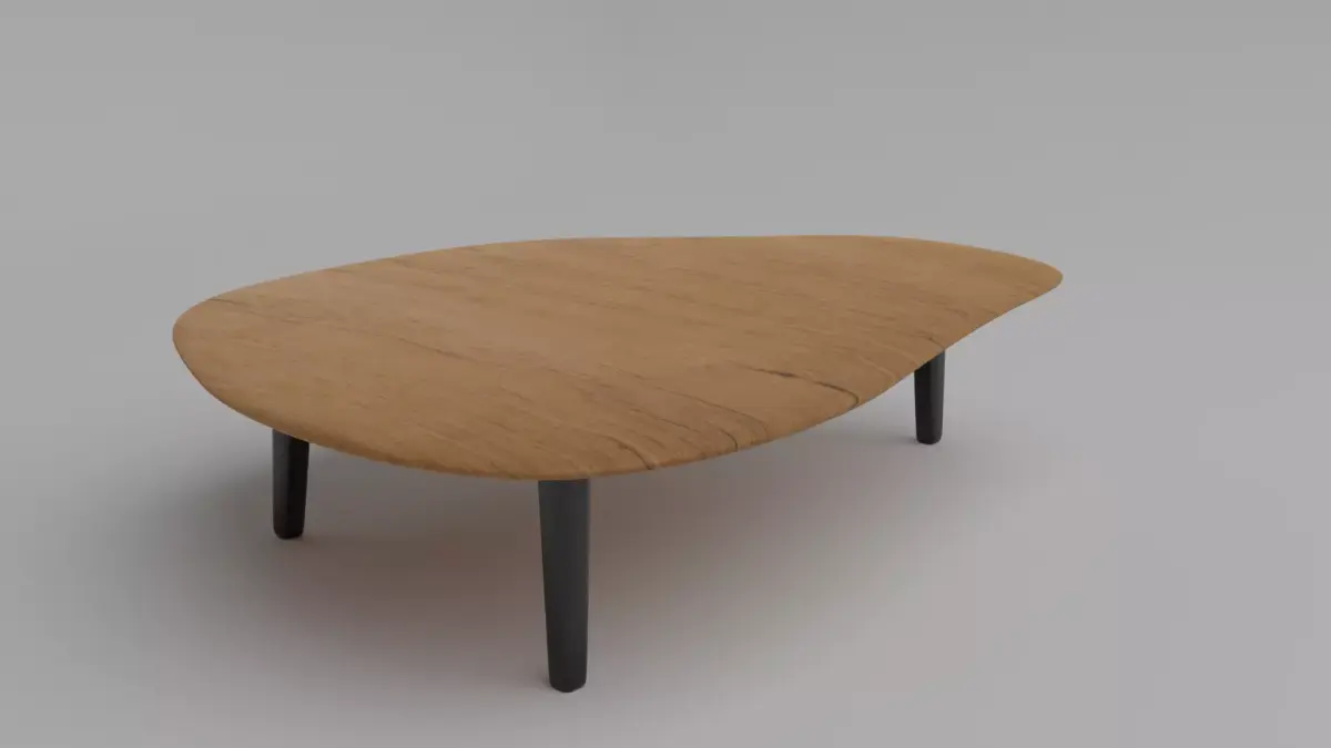 Coffee Table Free 3D model 10