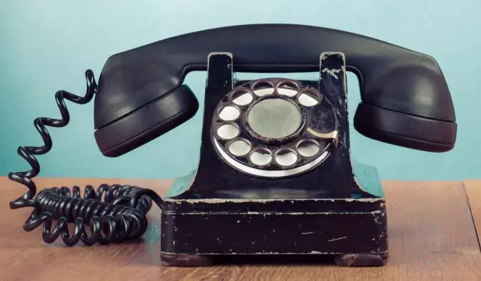 Telephone old fashioned Free 3D model