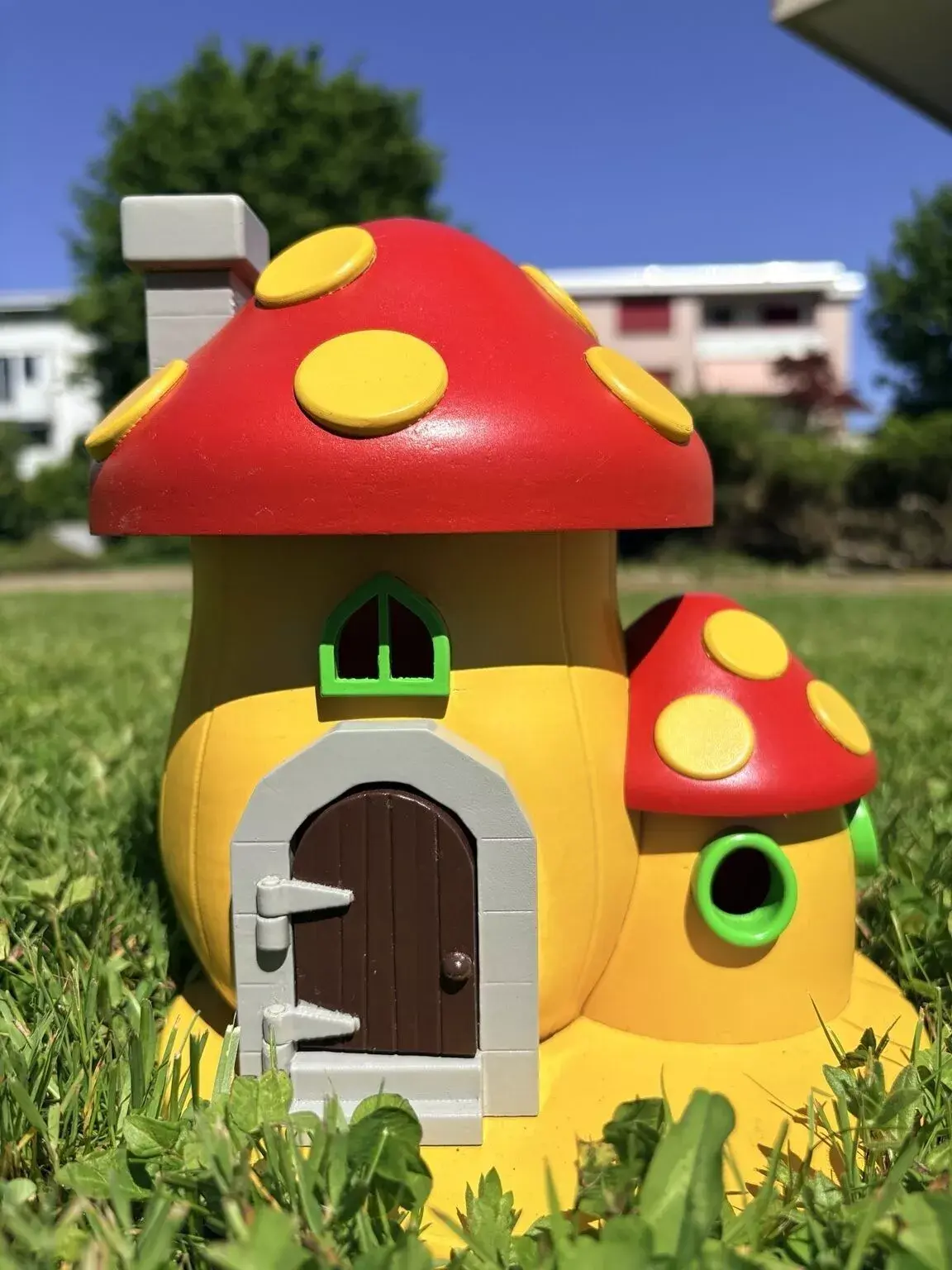 Embercap Cottage Classic - Modular Glowing Mushroom House STL 3D print model