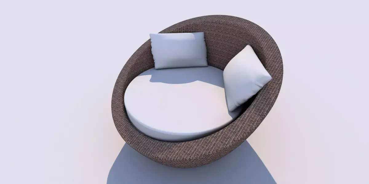Outdoor Sofa 3D model order