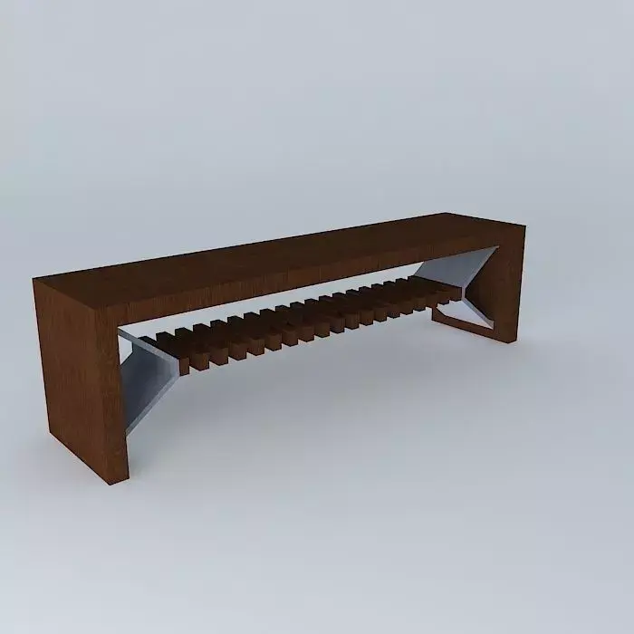 banco bench Free 3D model buy